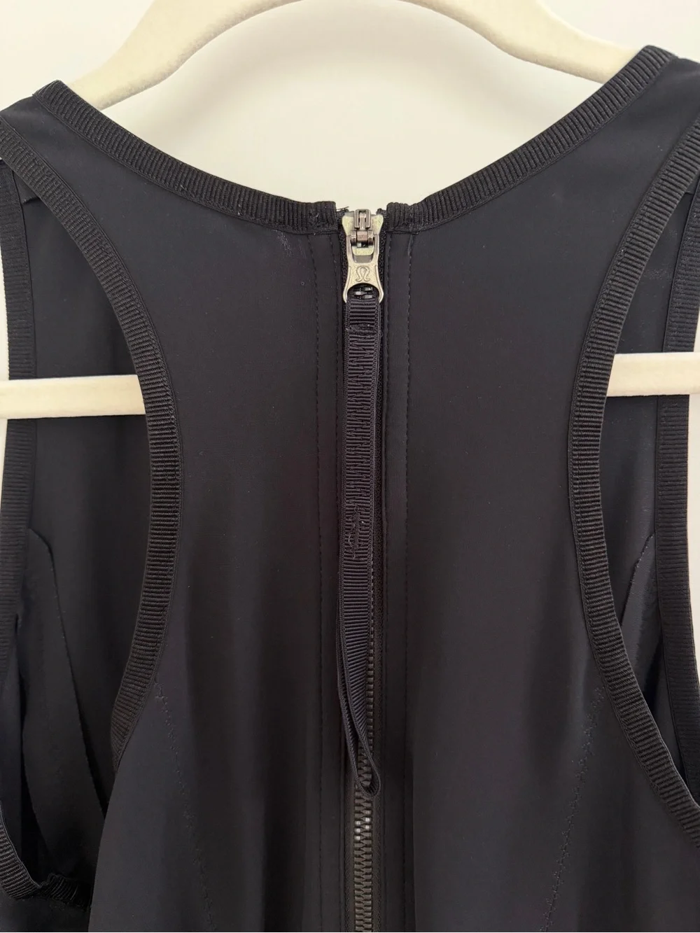 Lululemon Black Sleeveless Pleated Fit & Flare Dress | Size 8